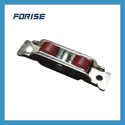 厂家批发  不锈钢平轮滑轮 静音尼龙门窗配件