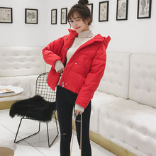 羽絨棉服女短款2022新款棉襖寬松面包服學生外套冬季學生韓版棉衣