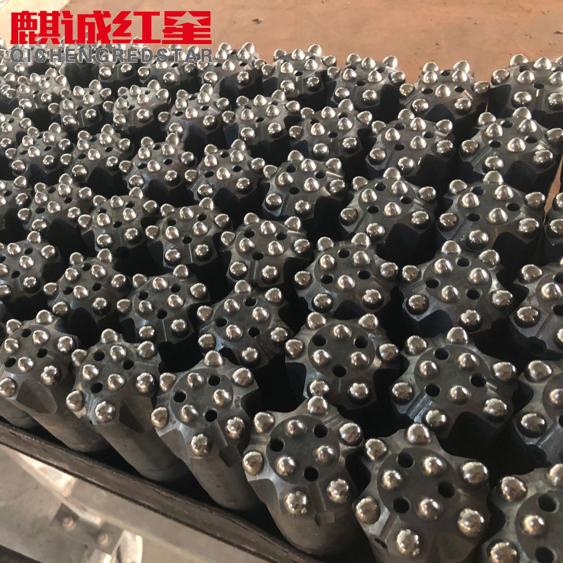 山东厂家供应 48R32球齿台车钎头矿山凿岩钻头型号多可定制