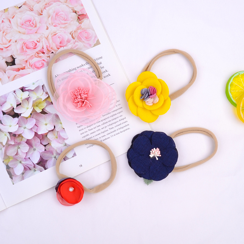 New Children's Flower Cute Hairband Set display picture 4