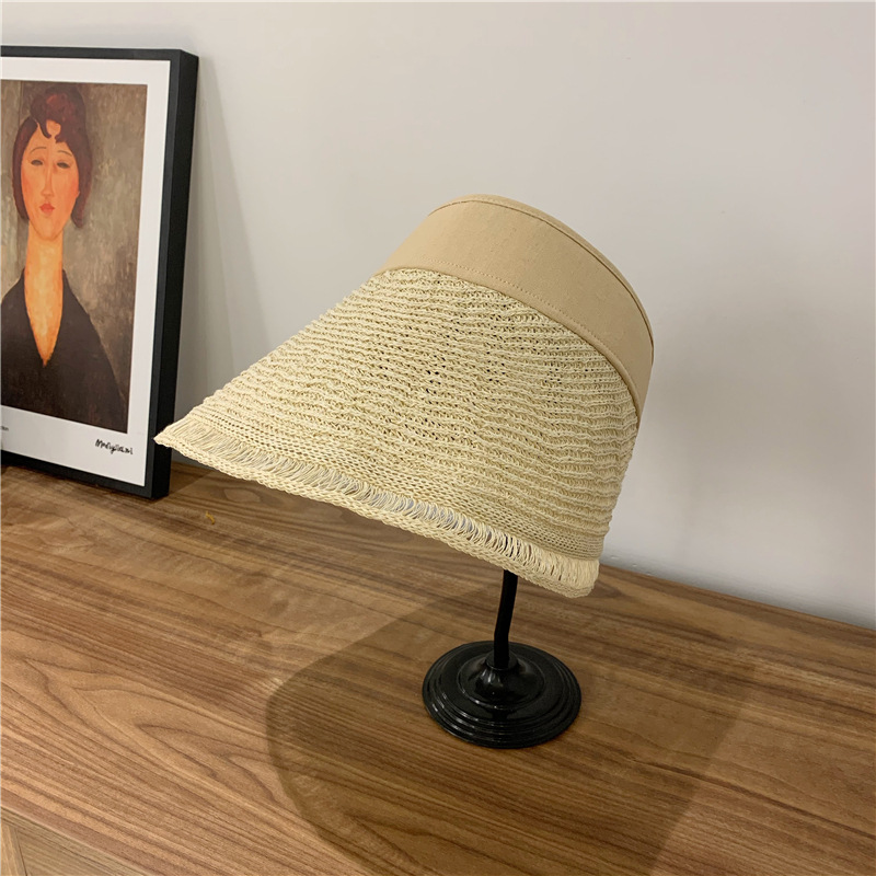 Chapeau Pliable De Protection Solaire En Fil De Coton Vide display picture 10