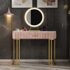 Nordic marble dressing table, chair combination small apartment bedroom makeup table, red homestay, drawer drawer dressing table