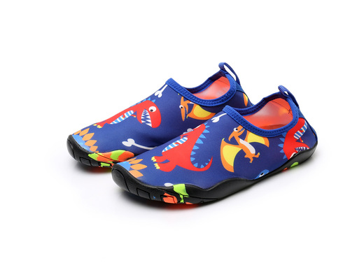 Wholesale children's cartoon outdoor river shoes, breathable non-slip beach socks, home barefoot floor socks and soft shoes