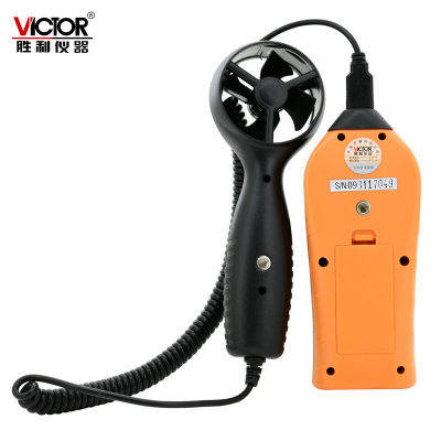 胜利VICTOR 816B数字风速计便携式袖珍风温风速仪可测风速风速表