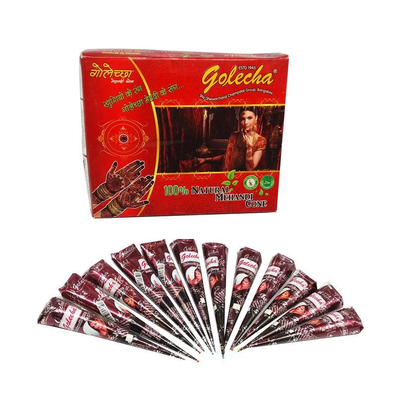 印度海娜手绘膏纹身膏纹绣色料纹身色料|ms