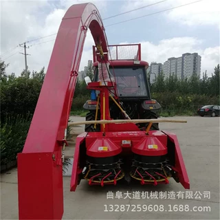 双圆盘式牧草收获机  皇竹草收割机 玉米秸秆青储机