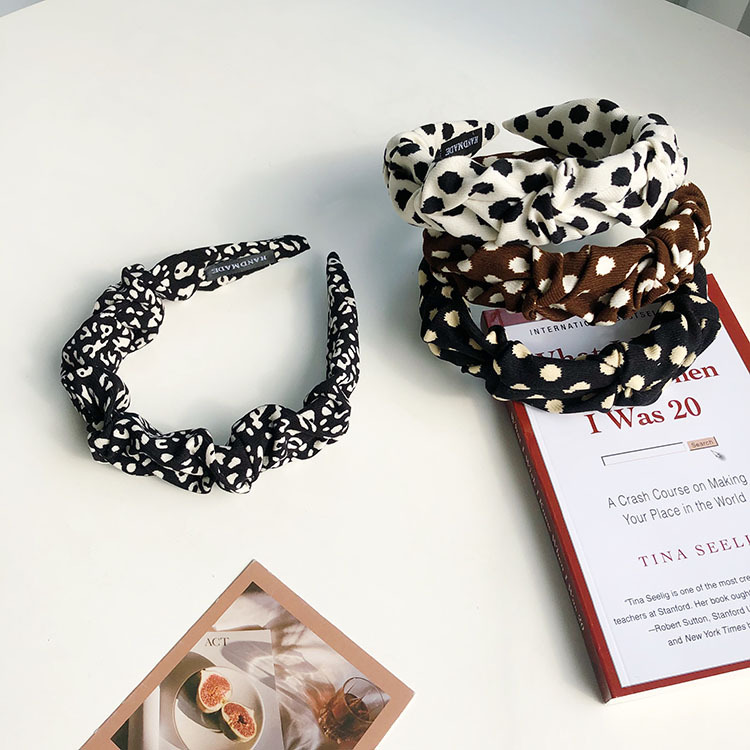 Leopard Print Fold Headband display picture 16