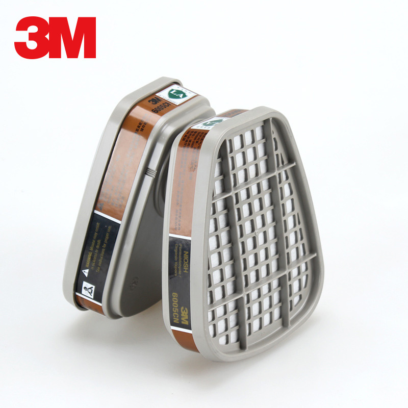 3M6005CN caja de filtro de formaldehído caja de filtro de vapor orgánico caja de carbono 6200 puede usar tanque de filtro