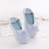 Demi-season fresh comfortable footwear for pregnant, summer thin non-slip slippers for young mother platform, soft sole