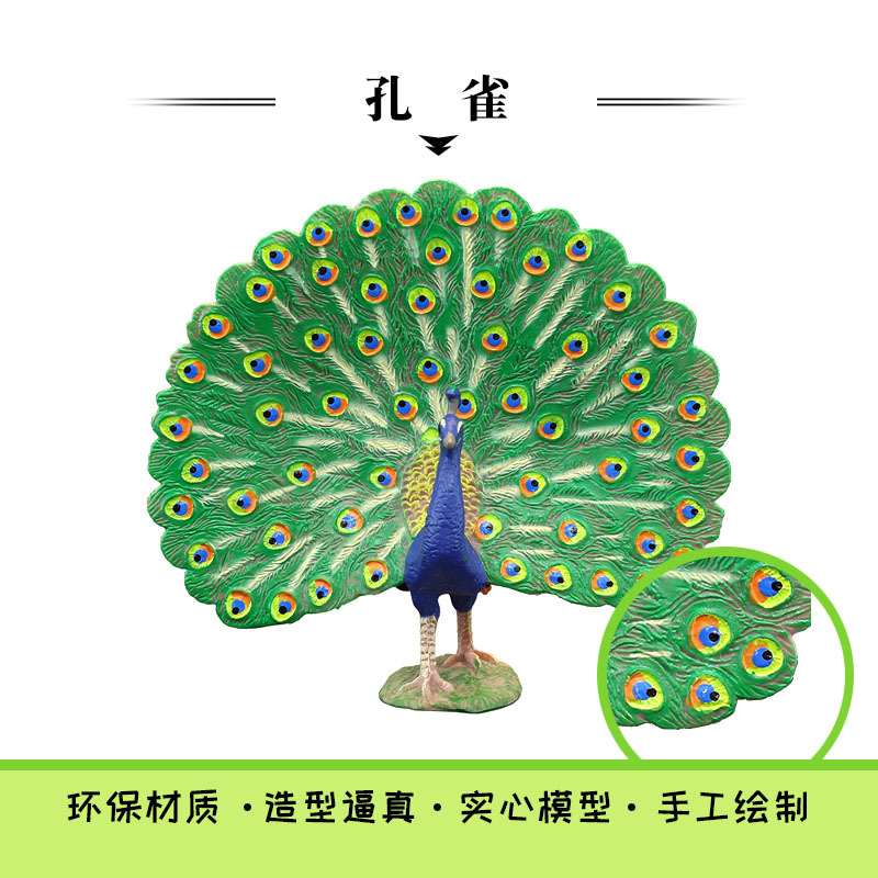 127-1434孔雀-主图