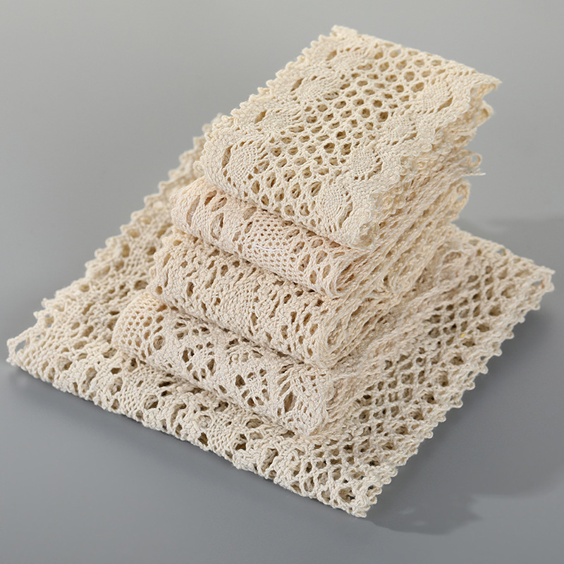 5 meters a roll of clothing accessories cotton lace elastic lace clothing small lace material manufacturers spot wholesale