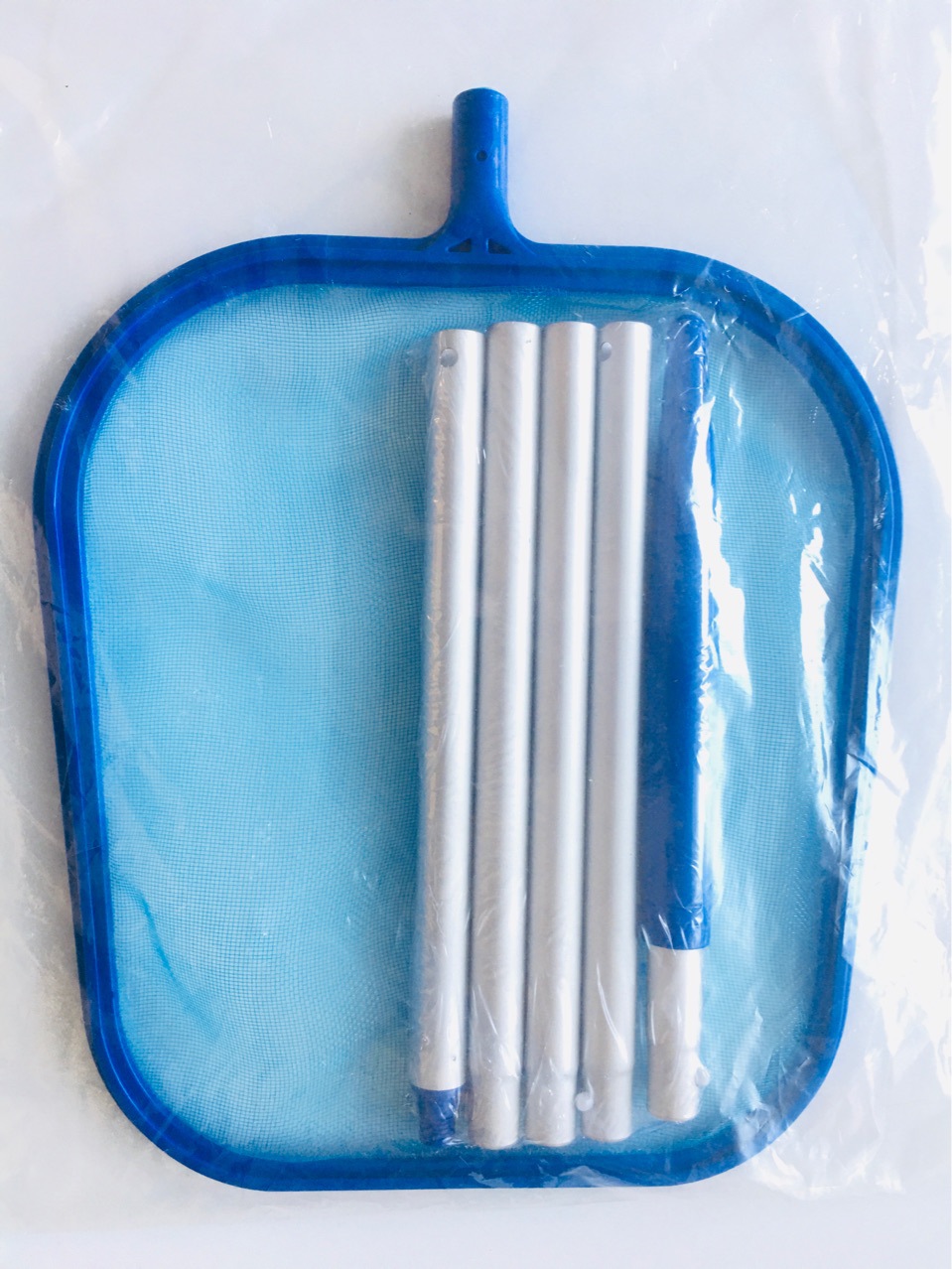 泳池撈網帶杆清潔工具5節122cm可拆卸鋁杆水池清洗用品套裝撈葉網