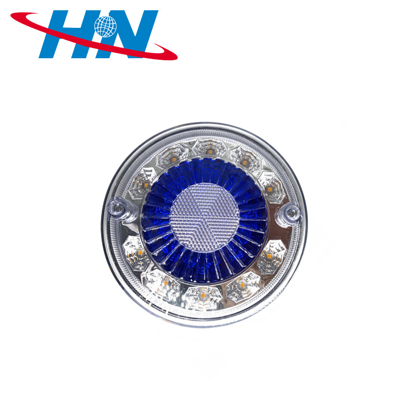 Remolque universal luz redonda 19LED camión luz lateral logística camión hamburguesa bomba de luz del coche luz trasera