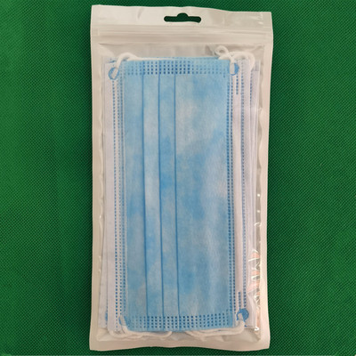 goods in stock 13*24 disposable Mask Packaging Self sealing bag transparent Mask Packaging bag Plastic Closure pockets
