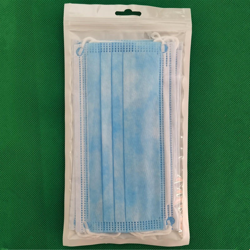 goods in stock 13*24 disposable Mask Packaging Self sealing bag transparent Mask Packaging bag Plastic Closure pockets