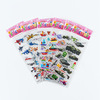 Three dimensional sticker, award for kindergarten, cartoon hairpins, stickers, wholesale, 3D