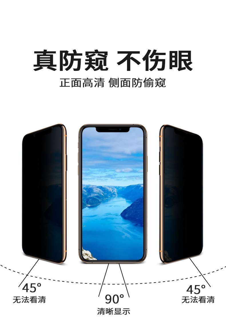 全屏防窥钢化膜