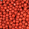 Red matte beads, wholesale