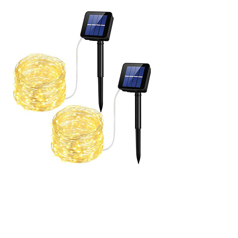 Leiting Solar Copper Wire Light String Outdoor Rainproof Decoration…