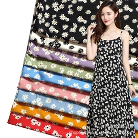 印花、扎染布;色织、提花布;涤纶面料