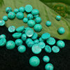 Turquoise copper gemstone for ring, accessory, 2.5-14mm