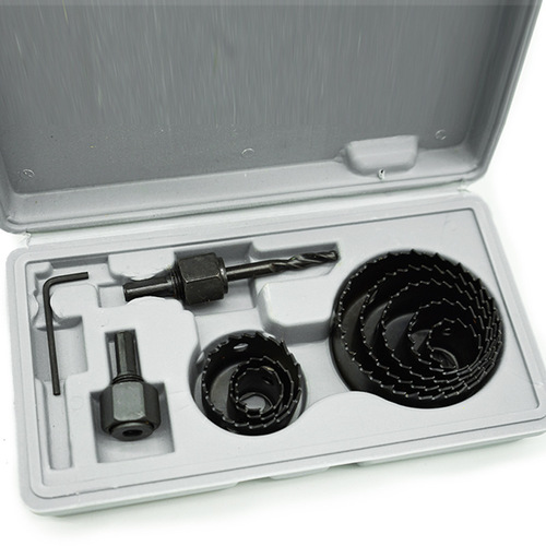 Woodworking Hole Saw Kit 8/13PC Drywall Hole Saw Spot Light Hole Saw Plastic Thin Wood Hole Saw
