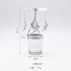 Romantic fragrant candle rotating candlestick lamp, Nordic Elk Creative Iron Home Swing Rotating Wind Lantern