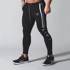 Muscle fitness brothers outdoor running training spring and summer new trend men's breathable trousers bodybuilding fitness men's pants