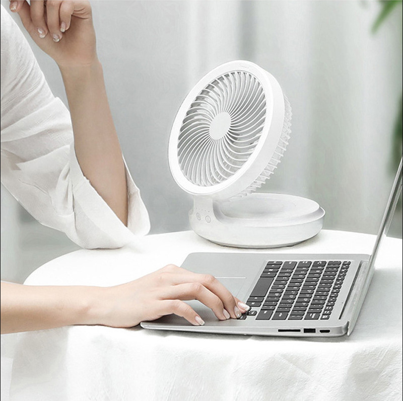 空气循环扇USB便携迷你创意小风扇家用宿舍充电桌面办公室学生扇