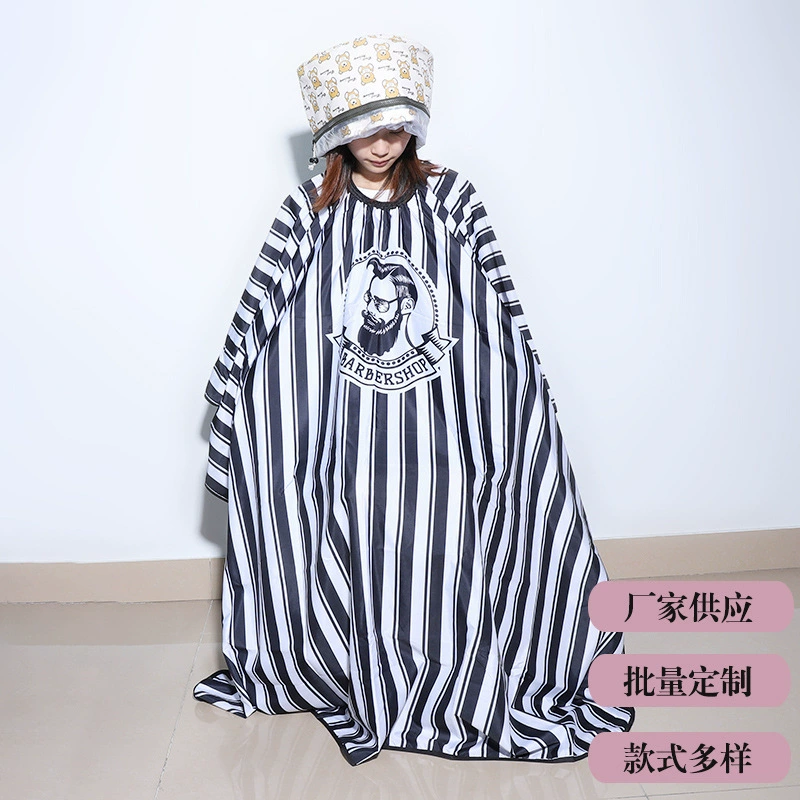 Производители поставляют антипригарную антистатическую ткань для стрижки волос, модный фартук для парикмахерской, Парикмахерская, Парикмахерская, ткань