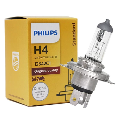 Ön faralar H4 12V high beam low - h4-12v6055w