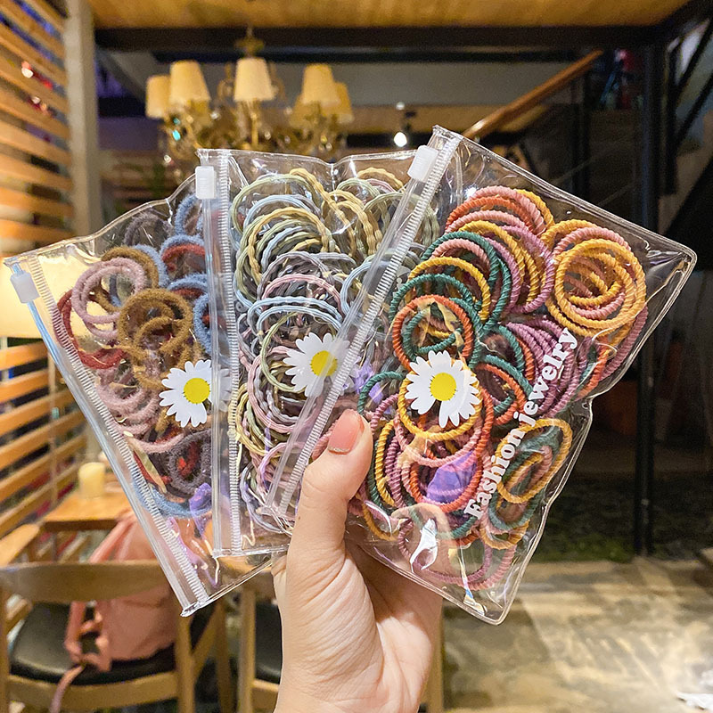 Hair tie rubber string children elastic Elastic Korean Edition girl Tousheng princess baby Hairpin