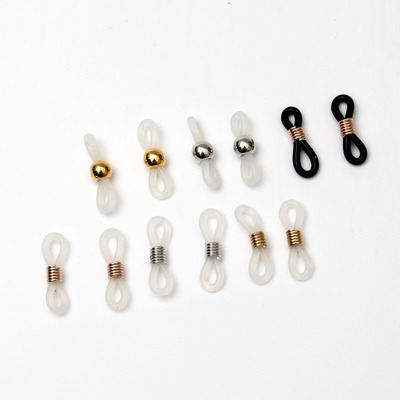 Glasses accessories wholesale silica gel glasses Slip ring Glasses chain accessories Europe and America glasses Jewelry