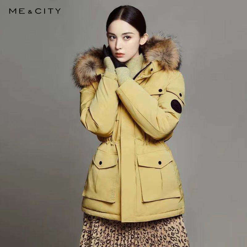 2020 new pattern Down Jackets Mid length version work clothes Waist Overcome Duck thickening keep warm Easy coat