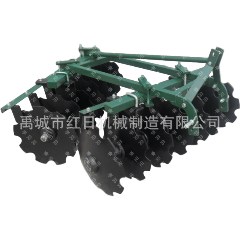 批发12片缺口圆盘耙  定制轻型圆盘耙  碎土整平轻耙图片
