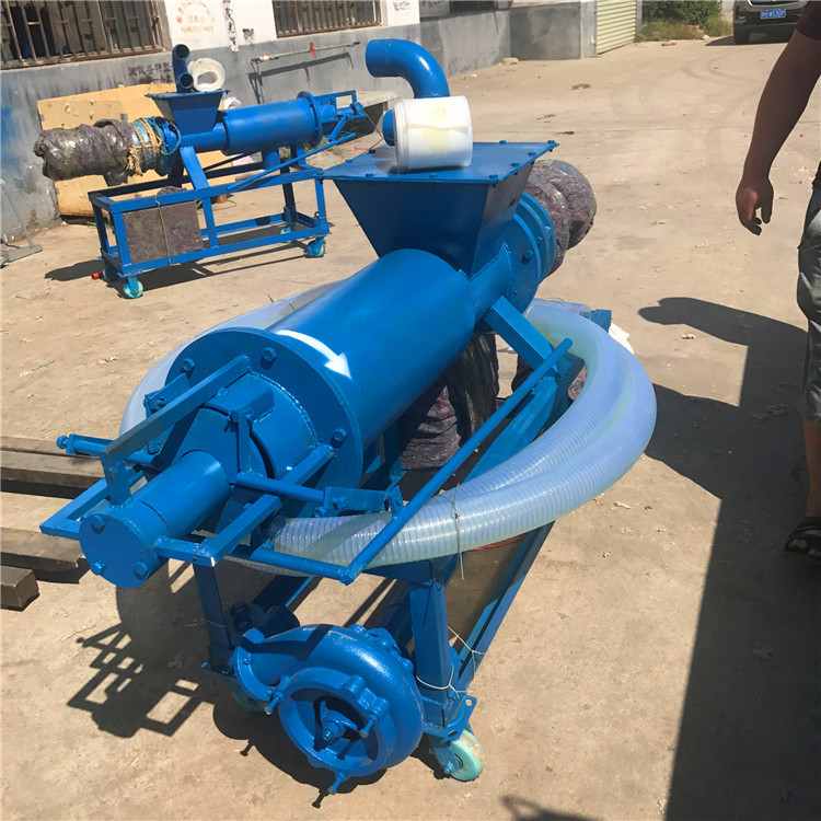 鸡粪固液分离机配件好猪粪干湿分离机 猪粪清理机