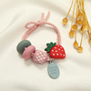 South Korean goods, fruit hair rope, ponytail, hair accessory, Chanel style, wholesale