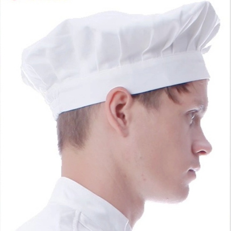 Fabricantes de sombreros de cocinero de taller para adultos sombreros blancos para niños cosplay sombreros de cocinero casero