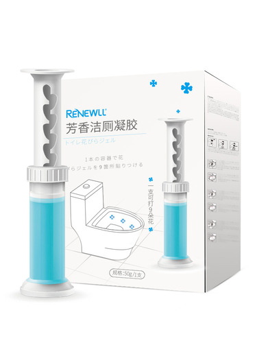 New Toilet Gel Fragrance Bean Bathroom Deodorant Aromatic Cleaner Toilet Small Flower One Piece Shipping 