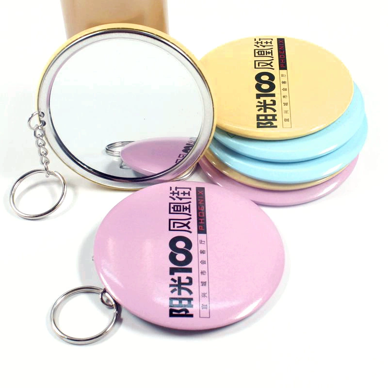 75MM с брелоком для рекламы подарочные зеркала круглые очки
