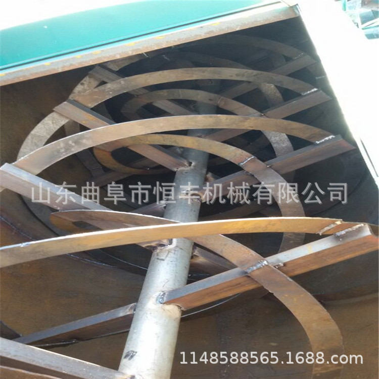 可加工定制不同规格搅拌机 潍坊小型卧式混料机 饲料颗粒拌料机