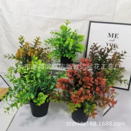 仿真盆栽;永生花;塑料花