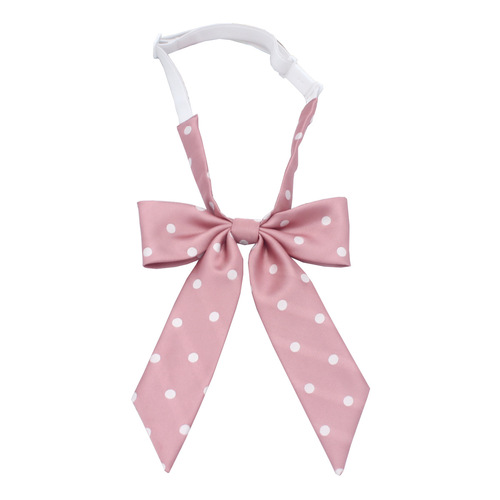 Manufacturer small polka dot bow tie Korean style college style girl long handle bow tie sailor uniform JK uniform accessories