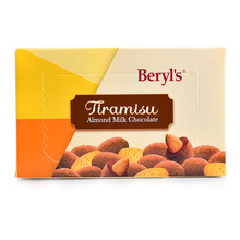 Beryls提拉米蘇味扁桃仁夾心牛奶巧克力 黑巧克力 42g