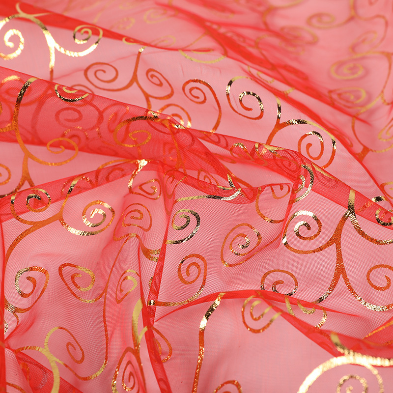Organza Fabric Bronzing Crystal Yarn Large Light Show Decorative Yarn, Packing Bag, Bundle Pocket Fabric Organza Fabric Bronzing Crystal Yarn Large Light Show Decorative Yarn, Packing Bag, Bundle Pocket Fabric