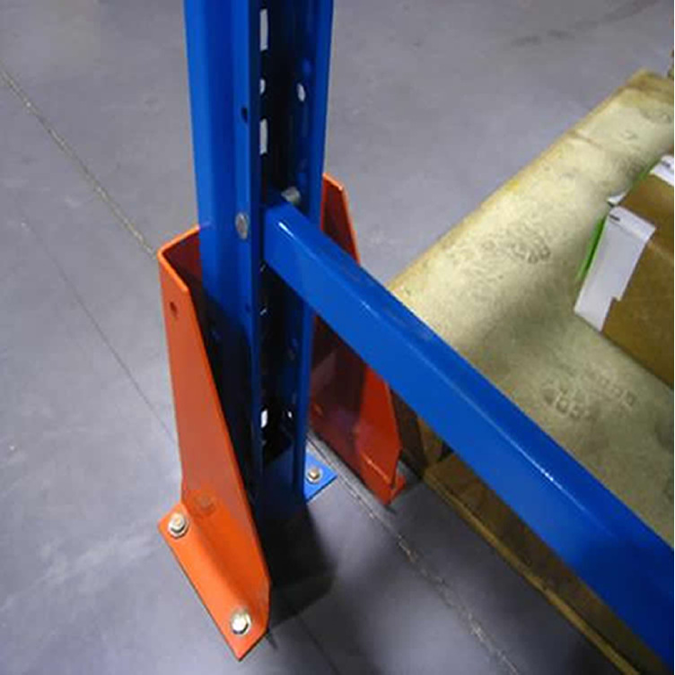 南京市优质角钢货架防撞护脚立柱底角防护L型V款U型半包围款加厚