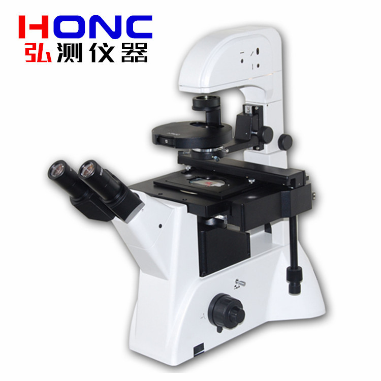 【新款】HXDS-3PMC型 三目倒置偏光调制相衬生物显微镜透射照明