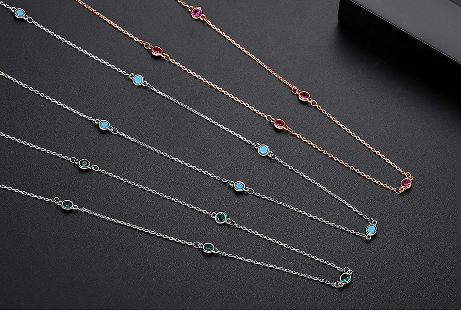 Fashion Korean Long Simple And Versatile Small Round Ladies Necklace Wholesale Nihaojewelry display picture 1