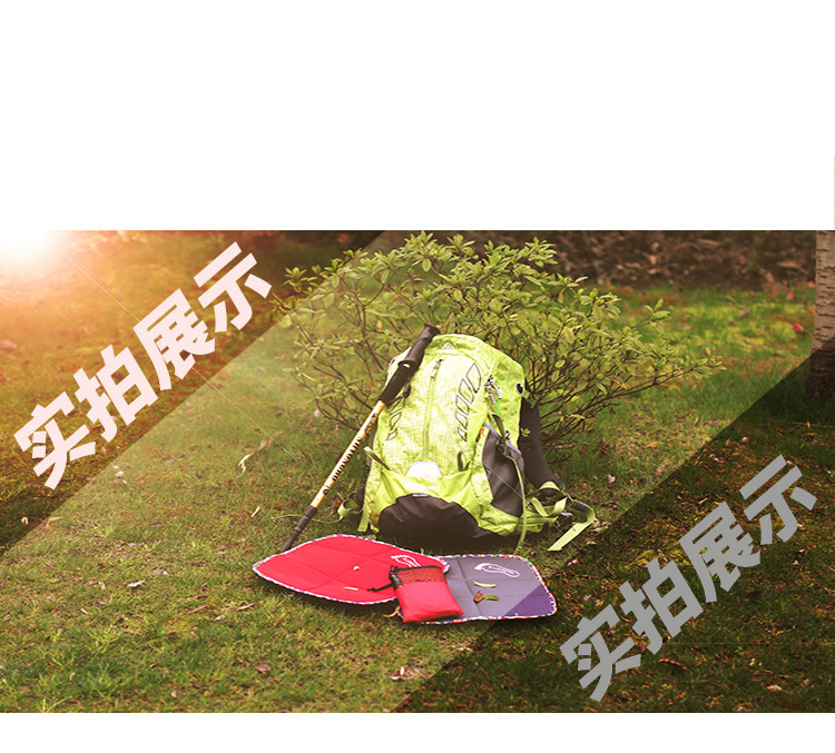 防潮垫公园野餐沙滩地垫旅行户外小坐垫折叠迷你加厚防水便携单人详情图6