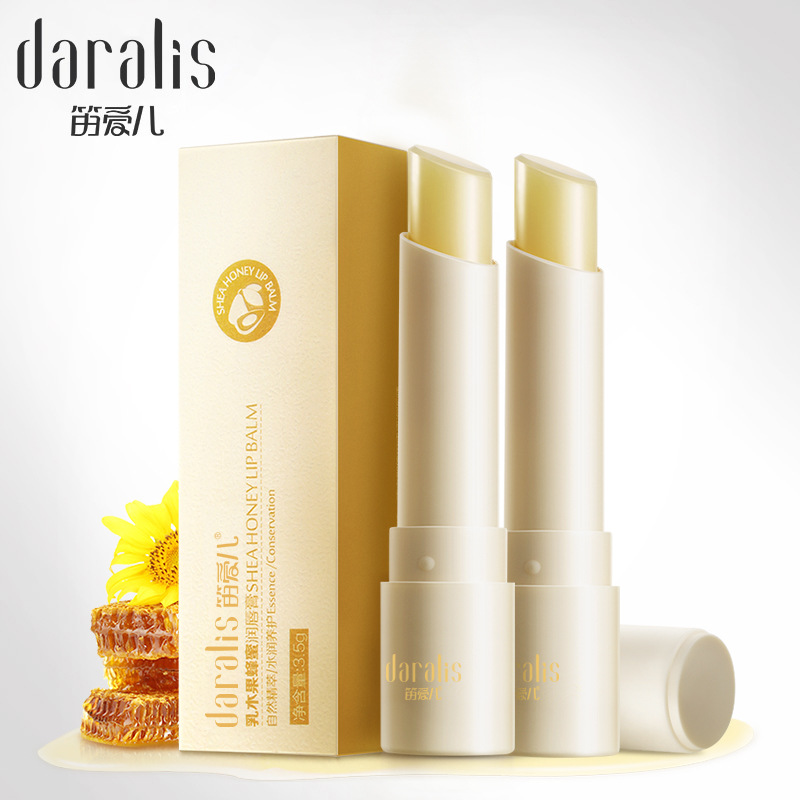Flute love child Shea Butter Honey Lip Balm nourish Repair Replenish water Dilute the lip Moisturizing